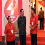 Menghadiri HUT TV One ke 4