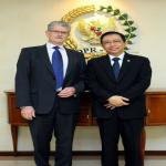Menerima Kunjungan Resmi Ketua Parlemen Denmark