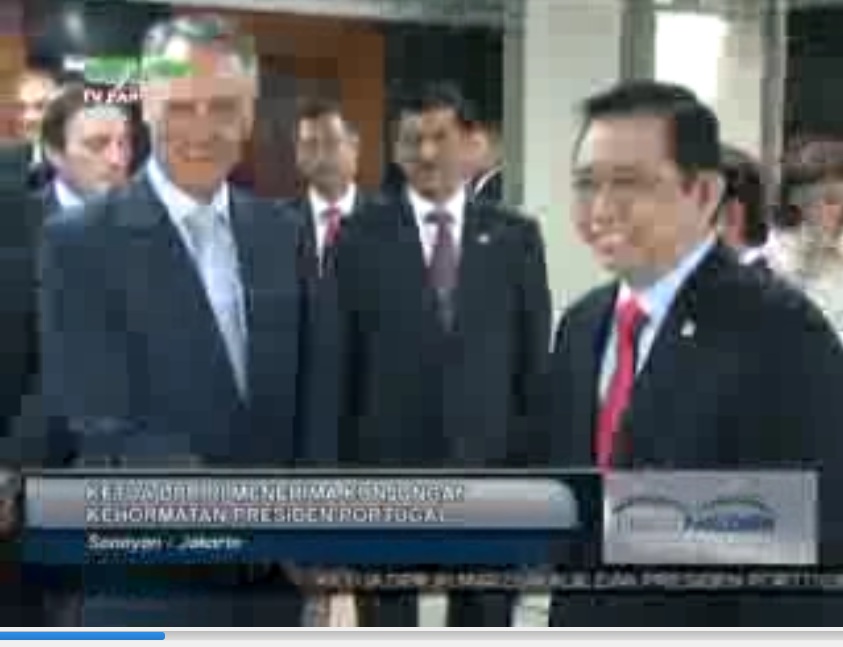 KUNJUNGAN PRESIDEN PORTUGAL